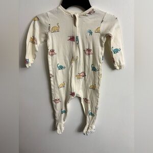 Pekkle Dinosaur Print Kids Pajamas 18 months